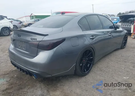 2018 Infiniti Q50 3.0T Sport from USA, damaged, VIN JN1EV7AP2JM355468